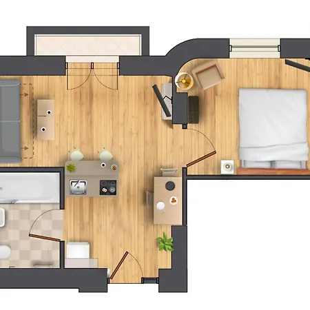 Athenaeum Spacious& Cozy 1br Prime Location W Balcony Apartment Bucharest