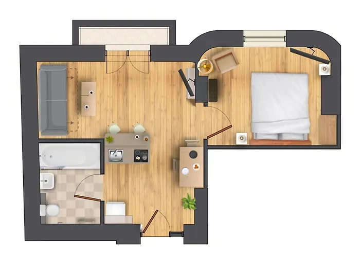 Athenaeum Spacious& Cozy 1br Prime Location W Balcony דירה בוקרשט